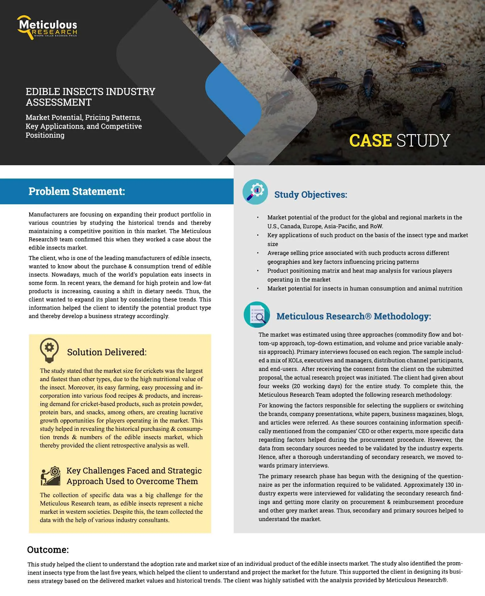 Edible Insects Market: Potential, Pricing, and Positioning